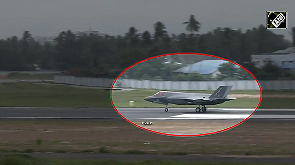 Stranded UK fighter jet finally departs Kerala after month-long stay