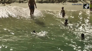 It's so hot, Rio de Janeiro beaches are packed at night