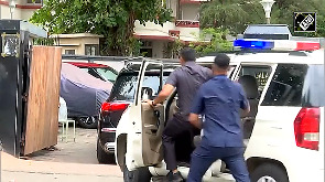Salman Khan arrives at his residence amid heightened security at Galaxy Apartment