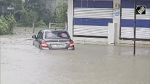 Heavy rain batters Surat