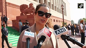 Kangana takes a dig at opposition for creating ruckus in the Lok Sabha