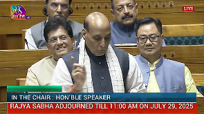 'We picked the Sudarshan Chakra': Rajnath Singh on Op Sindoor