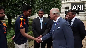 Watch: Indian Cricket Team meets King Charles III at St James Palace