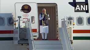 PM Modi lands in Canada for G7 Summit