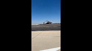 WATCH: First batch of Apache attack helicopters arrive in India
