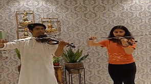 Manu Bhaker plays national anthem tune on violin