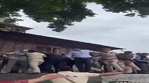Omar Abdullah shares video of grappling with cops