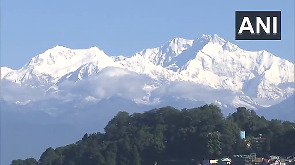 A rare and spectacular view of Mt Kanchenjunga from Darjeeling
