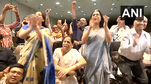 Watch: How Shubhanshu's family celebrated after SpaceX Dragon splashdown