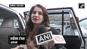 Raveena Tandon visits Ram Temple in Ayodhya