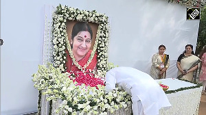 Bansuri Swaraj, other leaders pay tribute to Sushma Swaraj on her death anniversary