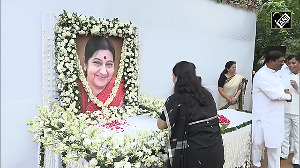 Bansuri Swaraj, other leaders pay tribute to Sushma Swaraj on her death anniversary
