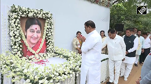 Bansuri Swaraj, other leaders pay tribute to Sushma Swaraj on her death anniversary