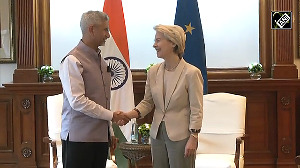 EAM Jaishankar meets EU Prez Ursula Von der Leyen