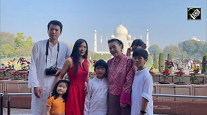 Watch: Bhutan King's mother Tshering Yangdon visits Taj Mahal