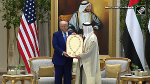 WATCH: Trump receives UAE's top civilian honour from Sheikh Mohammed in Abu Dhabi
