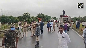  20 Dead As Hyderabad-Bengaluru Bus Catches Fire