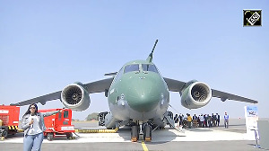 Aero India 2025: Global Defence Major Embraer showcases C-390 Millennium transport aircraft