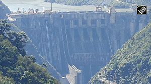 Latest visuals: All gates of Baglihar dam on Chenab closed