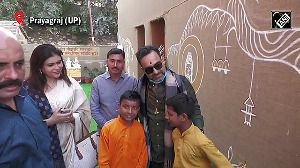 Pankaj Tripathi, family visit Maha Kumbh Mela in Prayagraj