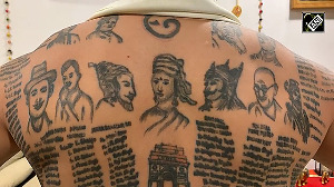 UP man tattoos 559 martyrs' names on body, enters records book
