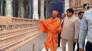CM Mohan Yadav visits BAPS Hindu temple in Abu Dhabi