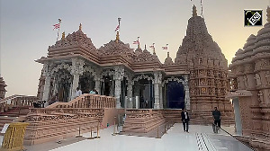 CM Mohan Yadav visits BAPS Hindu temple in Abu Dhabi