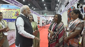 PM Modi visits exhibition at UP International Trade Show