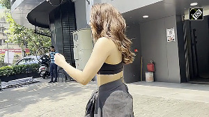 Sharvari Wagh spotted outside gym