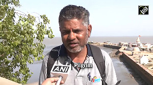 Pilgrims throng Koteshwar Mahadev Temple in Gujarat's Kutch