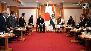 PM Modi meets former Japanese PMs Yoshihide Suga and Fumio Kishida