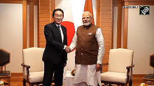 PM Modi meets former Japanese PMs Yoshihide Suga and Fumio Kishida