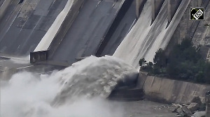 Several gates of Baglihar and Salal dam opened, water released from Chenab river, video surfaced