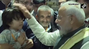 PM Modi's adorable moment with kids goes viral during his welcome at Rio de Jenairo Brazil