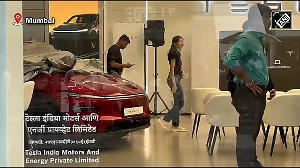 Tesla in India: First Look at Mumbai's BKC Showroom