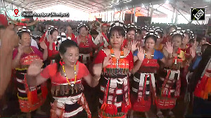 Manipur's tribal community perform traditional dance to welcome PM Modi