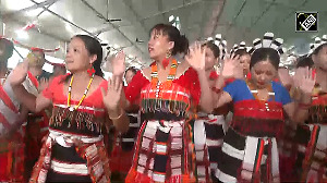 Manipur's tribal community perform traditional dance to welcome PM Modi