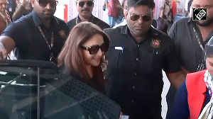 Madhuri Dixit and Nora Fatehi depart from Jaipur after attending IIFA 