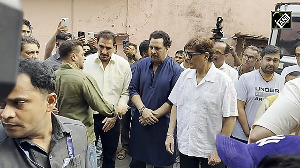Salman Khan attends Pankaj Dheer's funeral