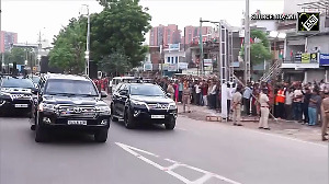 PM Modi holds grand roadshow in Ahmedabad sea of supporters gathers to get a glimpse