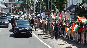 PM Modi holds mega road show in Arunachal's Itanagar