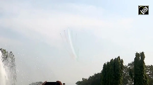 IAF surya Kiran Aerobatic holds spectacular air show during 149th Course Convocation