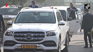 Star Footballer Messi arrives in Delhi 