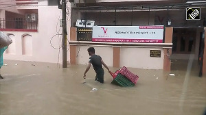 Prayagraj streets turn into streams as heavy rainfall wreaks havoc