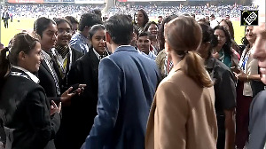 Rishi Sunak attends IND vs ENG 5th T20I at Wankhede