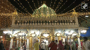 Hazrat Nizamuddin Dargah illuminated ahead of holy month of Ramzan