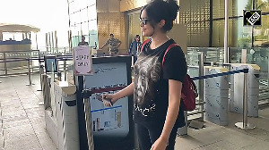 Actress Adah Sharma spotted at Airport departure