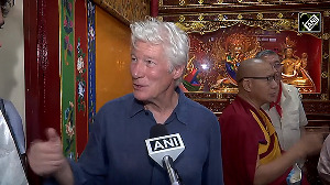 Richard Gere arrives in Dharamshala for Dalai Lama's 90th birthday festivities