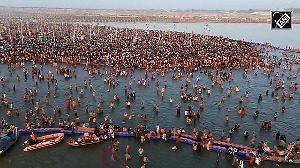 Incredible drone visuals from Sangam at Mahakumbh Mela