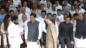 No greetings or eye contact as Uddhav, Shinde 'cross paths' first time after Sena split